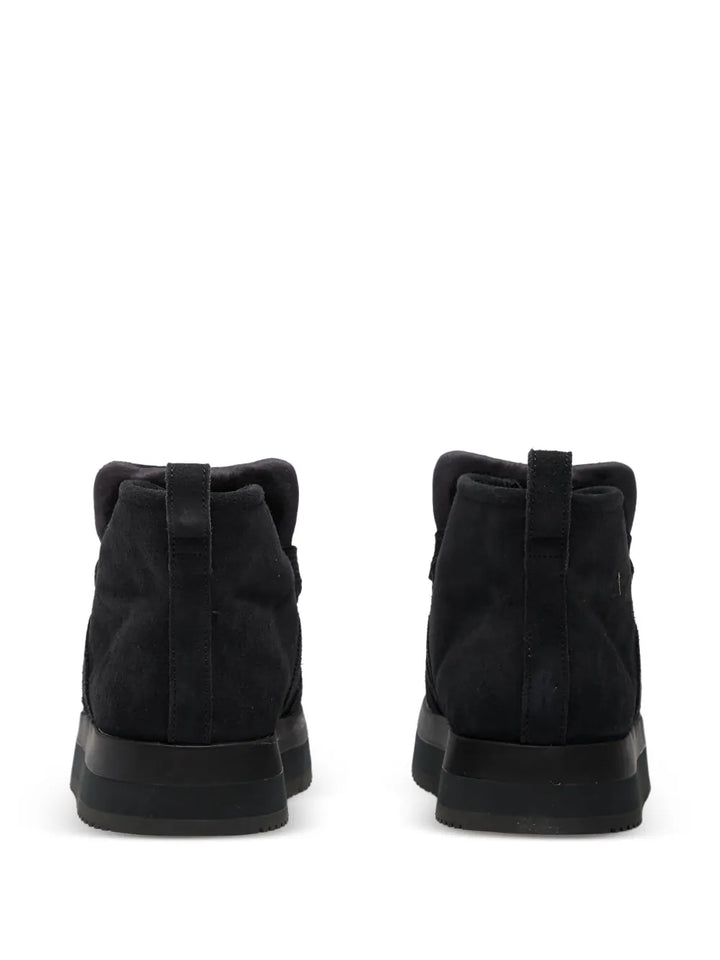 adidas Campus 00S Winter Mid — Black — Size US M 3.5 - US W 5 — Back View