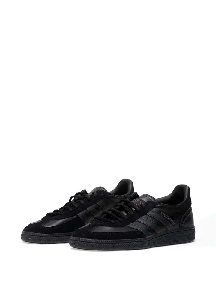 adidas Handball Spezial Leather Sneakers — Black — Size US M 7.5 - US W 9 — Side View