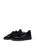 adidas Handball Spezial Leather Sneakers — Black — Size US M 7.5 - US W 9 — Side View