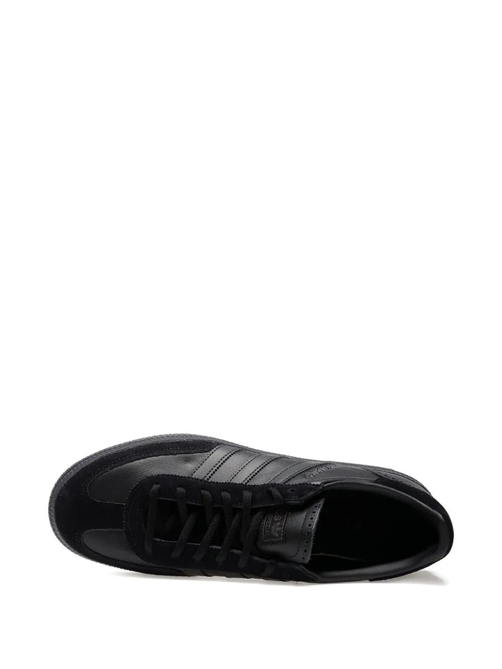 adidas Handball Spezial Leather Sneakers — Black — Size US M 7.5 - US W 9 — Detail View