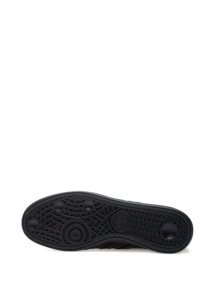 adidas Handball Spezial Leather Sneakers — Black — Size US M 7.5 - US W 9 — Top View
