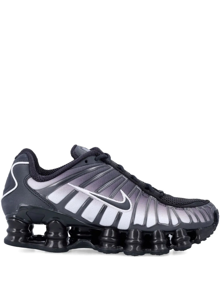 Nike Shox Tl Swoosh Detail Trainers — Black — Size US M 3.5 - US W 5 — Front View