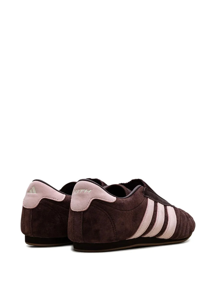 adidas Taekwondo Shale/Corsage Sneakers — Brown — Size US M 9.5 - US W 11 — Back View