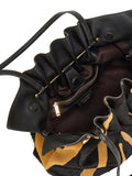Ferragamo Medium Soft Animal Print Gancini Pin Shoulder Bag — Same as shown — Size One Size — Back View