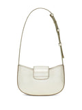 Ferragamo Gancini Zip Shoulder Bag — Same as shown — Size One Size — Side View