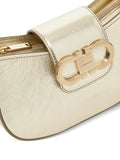 Ferragamo Gancini Zip Shoulder Bag — Same as shown — Size One Size — Detail View