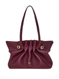 Ferragamo Medium Soft Double Gancini Shoulder Bag — Same as shown — Size One Size — Front View