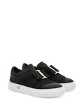Ferragamo Bow Gancio Slip-On — Black — Size US M 3.5 - US W 5 — Side View