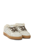 Copenhagen Cph63 Fur-Trim Leather — Cream — Size US M 3.5 - US W 5 — Side View