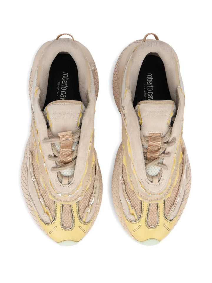 Roberto Cavalli Chunky-Sole — Ivory — Size US M 3.5 - US W 5 — Back View