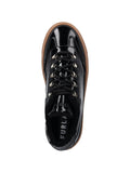 Furla Lace-Up Platform — Black — Size US M 3.5 - US W 5 — Top View
