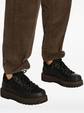 Diemme Cornaro Lace-Up Platform Hiking — Black — Size US M 3.5 - US W 5 — Detail View
