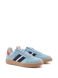 Bally Striped Suede — Blue — Size US M 3.5 - US W 5 — Side View