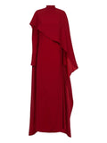 Taller Marmo Carrington High Neck Maxi Dress — Same as shown — Size XS — Front View
