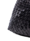Dragon Diffusion Woven Leather Tote Bag — Same as shown — Size One Size — Top View