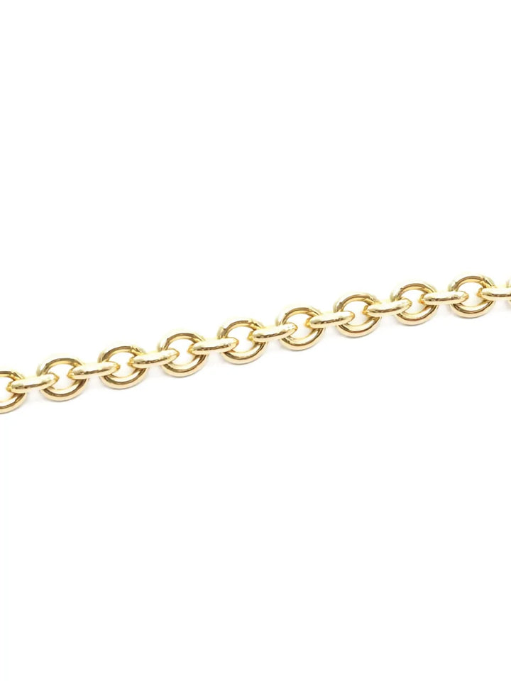 Celine Pre Owned Chain Link Leather Shoulder Bag — Same as shown — Size One Size — Detail View
