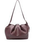 Themoire Lara Vegan Gathered Shoulder Bag — Same as shown — Size One Size — Front View