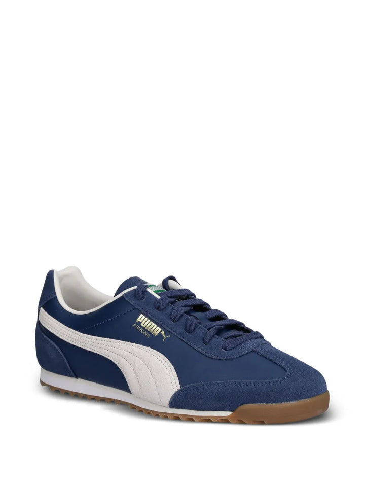PUMA Arizona Retro Lace-Up — Blue — Size US M 3.5 - US W 5 — Side View