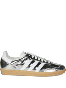 adidas Samba Og Sneakers — Silver — Size US M 4 - US W 5.5 — Front View