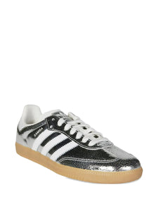 adidas Samba Og Sneakers — Silver — Size US M 4 - US W 5.5 — Back View