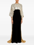 Jenny Packham Cassia Cape — Gold — Size S — Front View