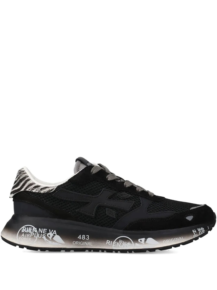 Premiata Lauryn — Black — Size US M 3.5 - US W 5 — Front View