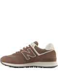 New Balance 574 Logo — Brown — Size US M 3.5 - US W 5 — Front View
