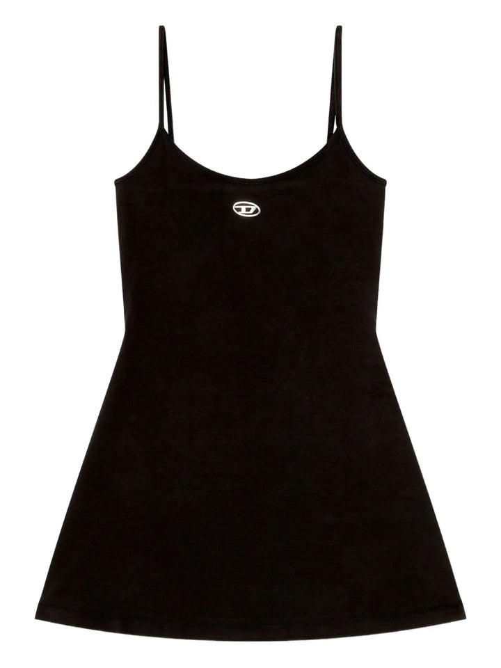Diesel D Newhop Od Mini Dress — Black — Size XS — Front View