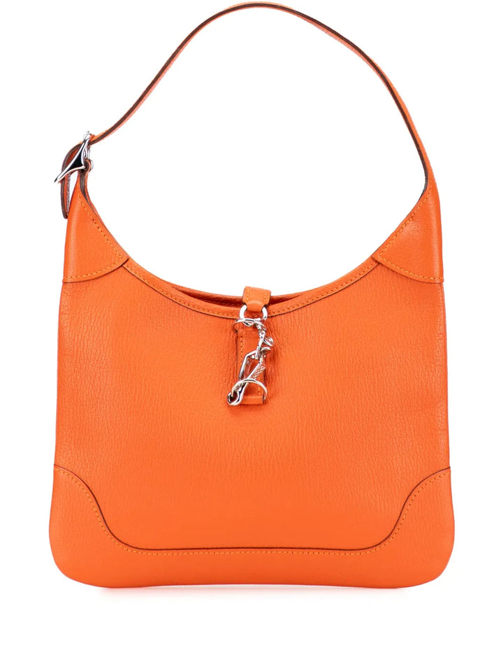 Hermes Pre Owned 2005 Clemence Trim Duo 24 Shoulder Bag — Same as shown — Size One Size — Front View