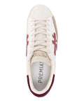Premiata Suede — White — Size US M 3.5 - US W 5 — Top View