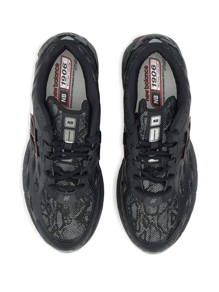 New Balance U1906Wd Mesh — Black — Size US M 3.5 - US W 5 — Top View