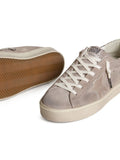Golden Goose Hi Star Glitter — Grey — Size US M 3.5 - US W 5 — Top View