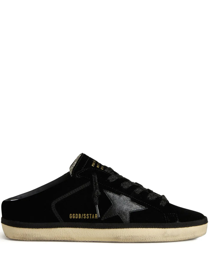Golden Goose Super-Star — Black — Size US M 3.5 - US W 5 — Front View