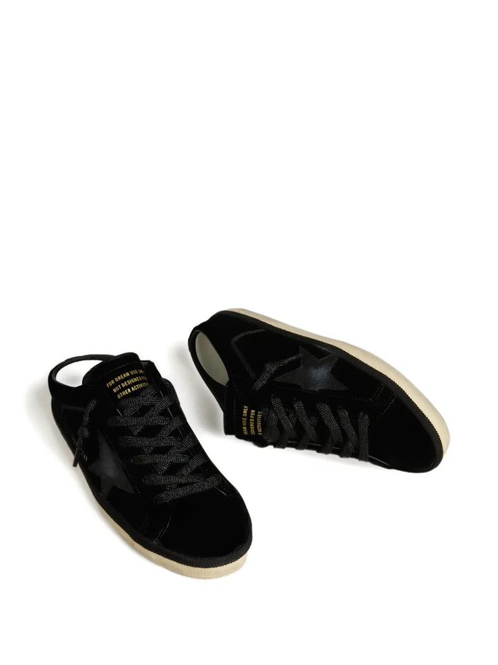 Golden Goose Super-Star — Black — Size US M 3.5 - US W 5 — Side View