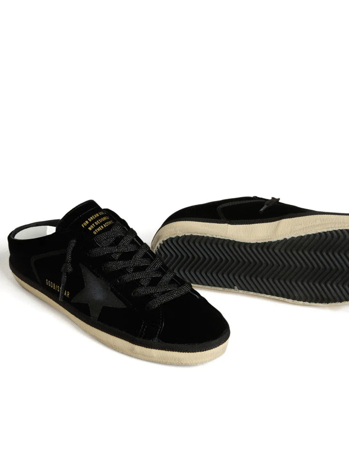Golden Goose Super-Star — Black — Size US M 3.5 - US W 5 — Top View