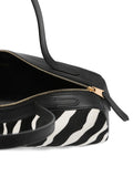 Khaite Simona Zebra Print Shoulder Bag — Same as shown — Size One Size — Detail View