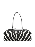 Khaite Simona Zebra Print Shoulder Bag — Same as shown — Size One Size — Front View