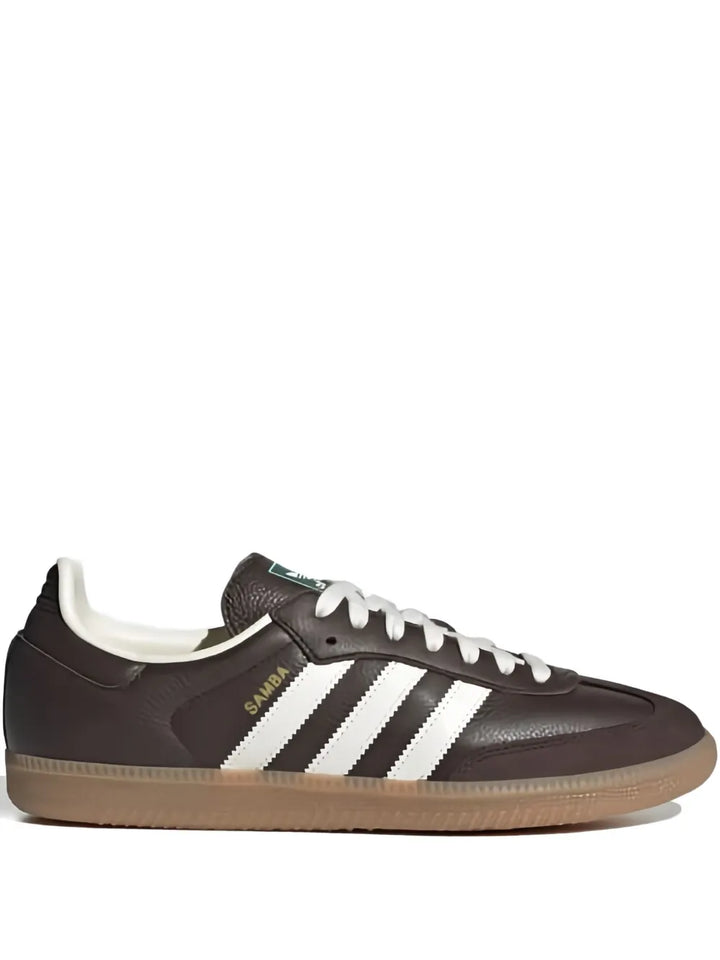 adidas Samba Og Sneakers — Dark Brown — Size US M 11.5 - US W 13 — Front View