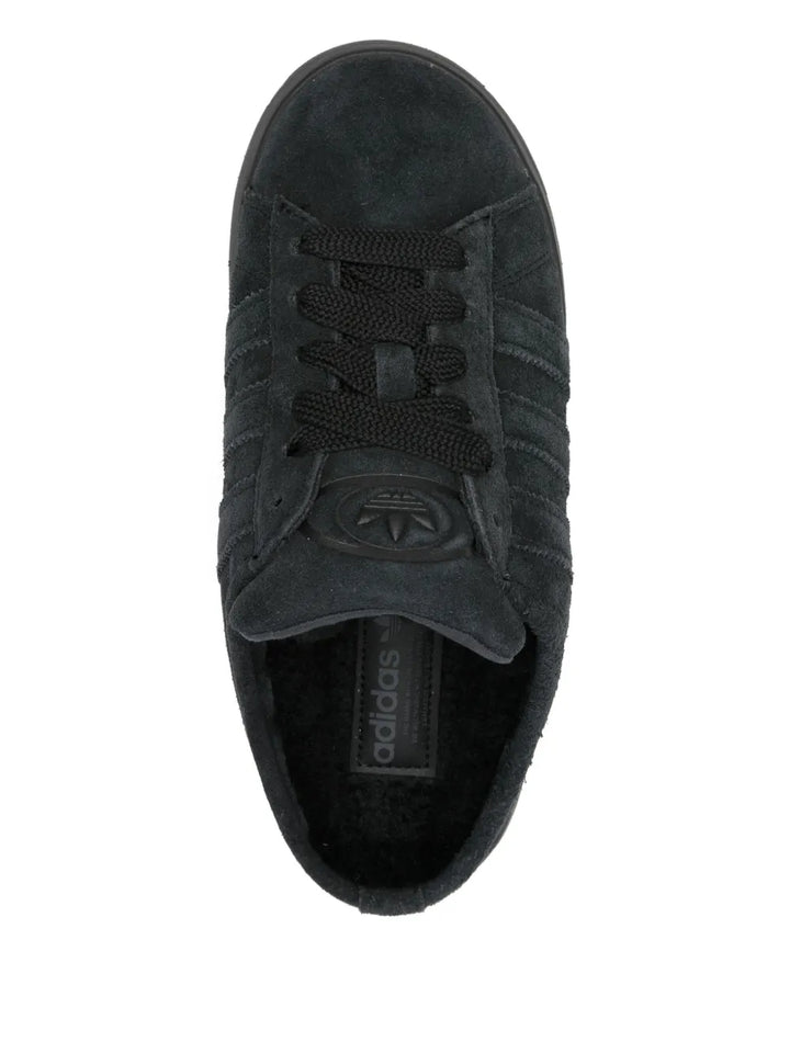 adidas Campus 00S Slip-On — Black — Size US M 3.5 - US W 5 — Top View