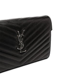 Saint Laurent Cassandre Leather Shoulder Bag — Same as shown — Size One Size — Top View