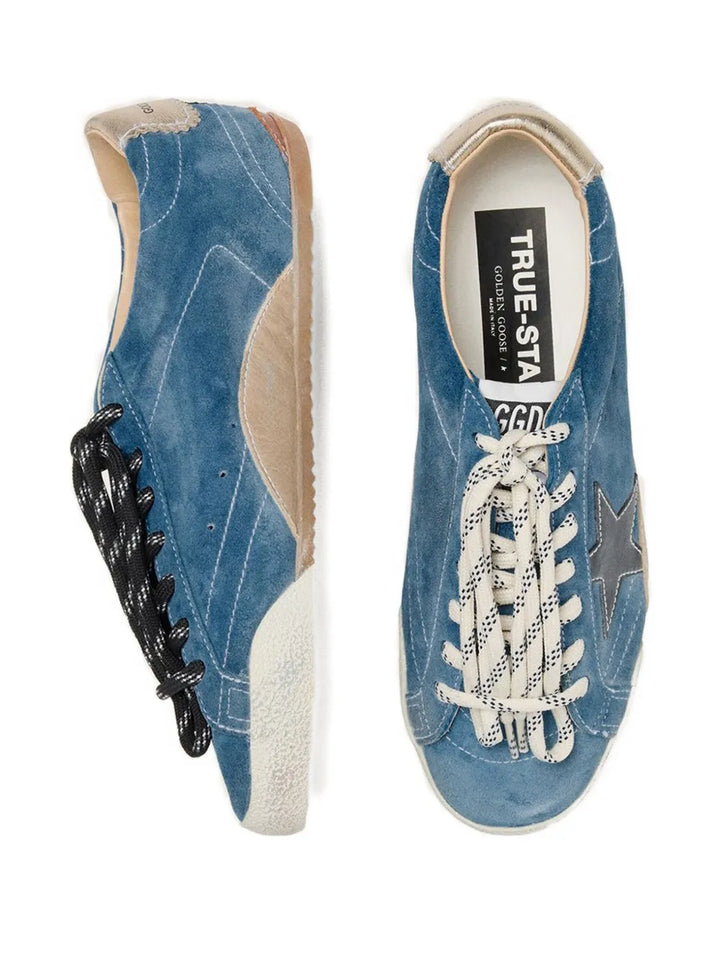 Golden Goose True-Star — Blue — Size US M 3.5 - US W 5 — Back View