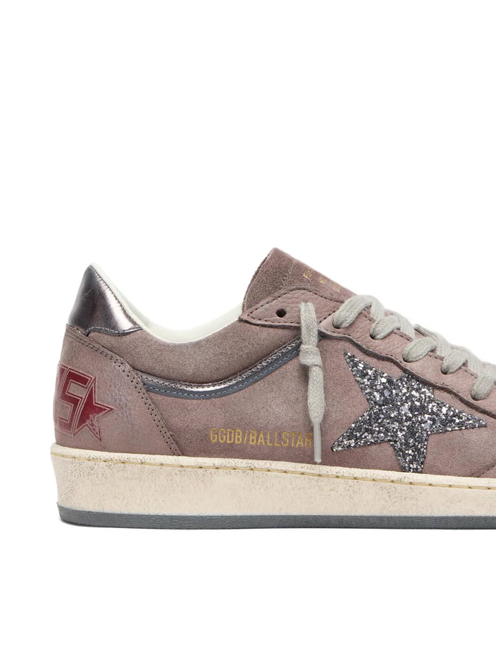 Golden Goose Ball Star Glitter-Embellishment — Purple — Size US M 3.5 - US W 5 — Detail View