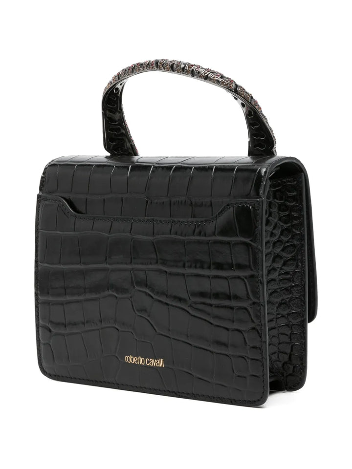 Roberto Cavalli Tiger Embellished Shoulder Bag — Same as shown — Size One Size — Side View