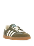 adidas Samba Og Sneakers — Khaki Green — Size US M 7.5 - US W 9 — Side View