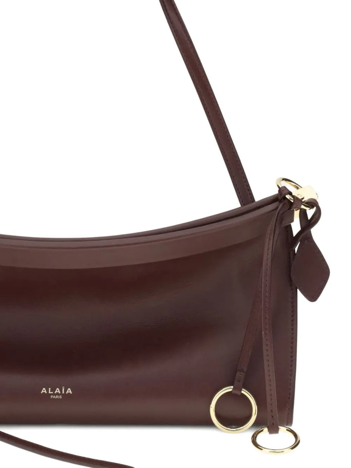Alaia Medium Le Click Leather Shoulder Bag — Same as shown — Size One Size — Top View