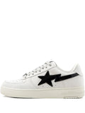 A Bathing Ape?Sta Os Sneakers — White — Size US M 3.5 - US W 5 — Front View