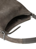 Lemaire Belted Suede Shoulder Bag — Same as shown — Size One Size — Top View