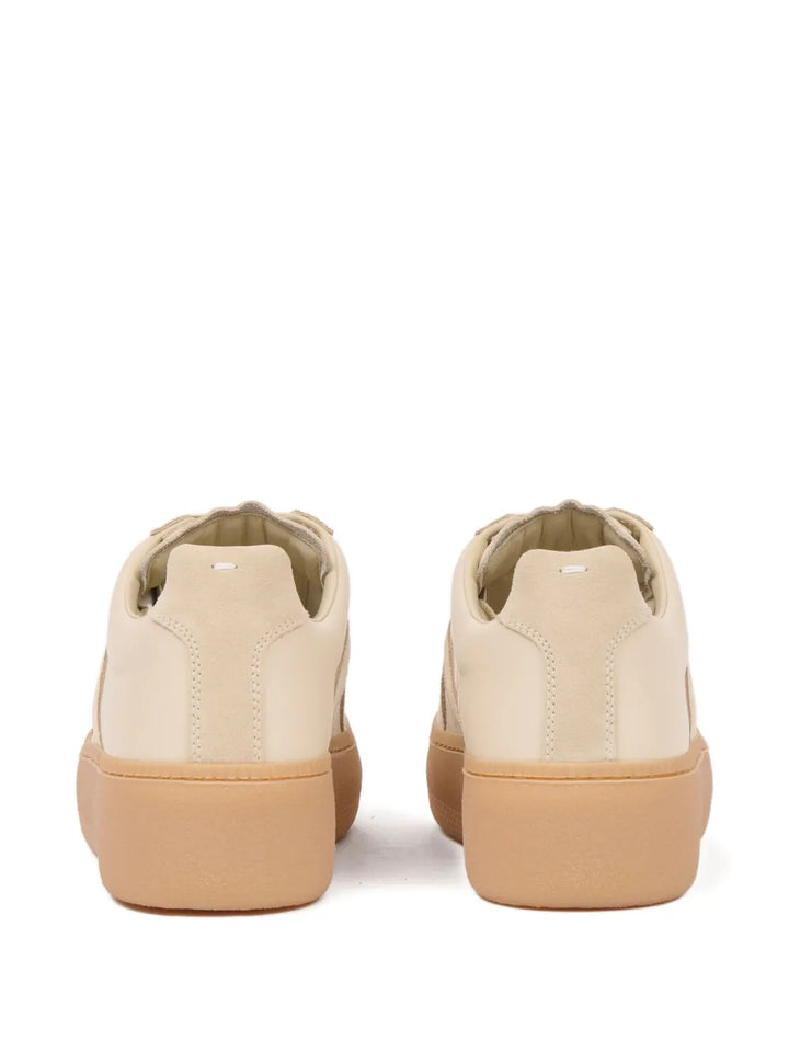 Maison Margiela Replica Platform — Beige — Size US M 3.5 - US W 5 — Back View