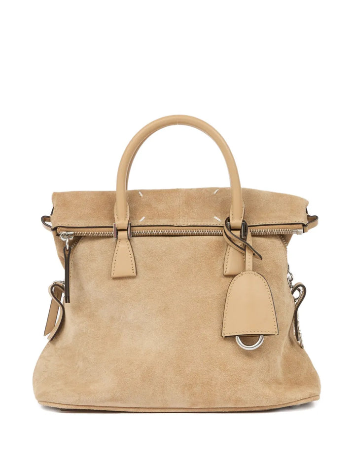 Maison Margiela Soft 5Ac Leather Shoulder Bag — Same as shown — Size One Size — Front View
