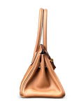 Hermes Pre Owned 2025 Birkin 29 Evercolor Gold Hardware Tote Bag — Same as shown — Size One Size — Back View